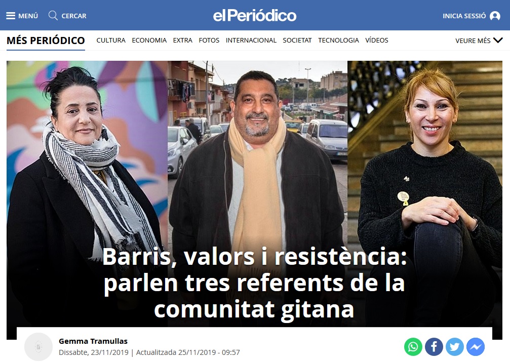 Captura de la portada del suplement "Més Periódico" d'"El Periódico de Catalunya"